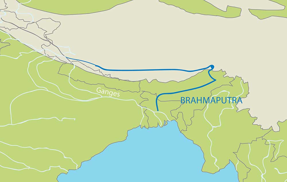 brahmaputra river india